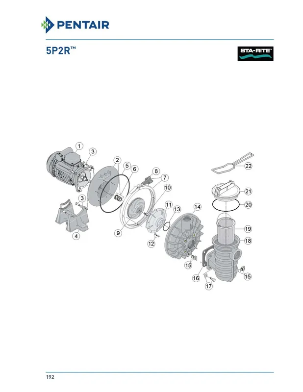 Sta-Rite Spannring für Kunststoff-Pumpe 5P2R + 5P4R/P6R Jetzt Kaufen