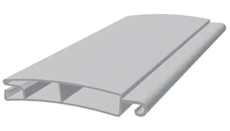 Bieri Duotherm PVC Ersatzlamelle weiß Profil: 46 x 8 mm inkl. Endkappen: 350 cm Solange Der Vorrat Reicht