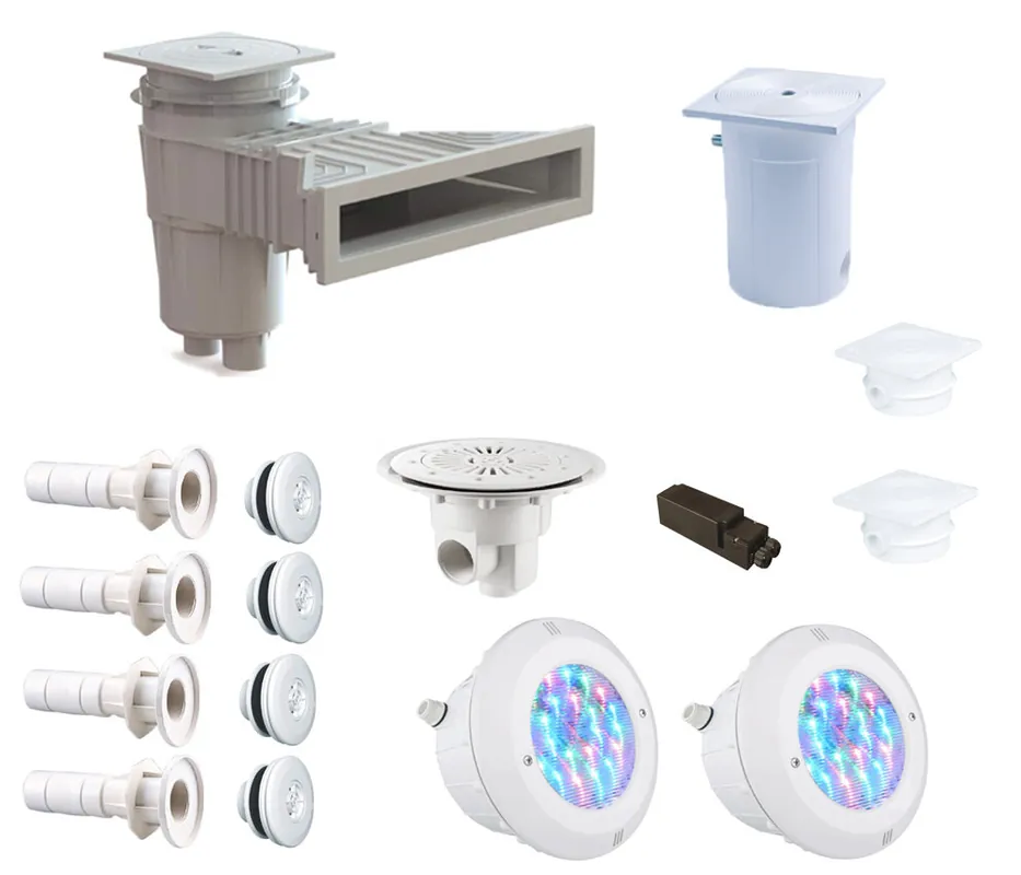 Astral Profi Paket Einbauteile Set für Schwimmbecken Slim-Skimmer Sonderangebot