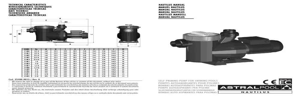 Preisreduziert Astral Sprint Nautilus Entleerungsstopfensatz 1/4"