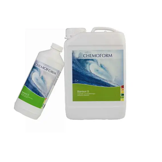 Chemoform Banisol S 10 l Spezial-Randreiniger der Schmutz-, und Kalkränder in Schwimmbecken entfernt Top-Preis