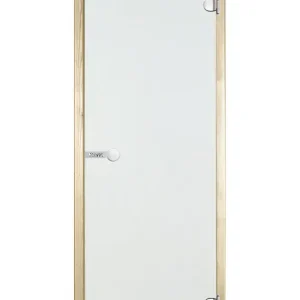 Top-Seller Harvia Sauna Ganzglastür Rahmen Espe 790 x 2090 mm Tiefe 92 mm