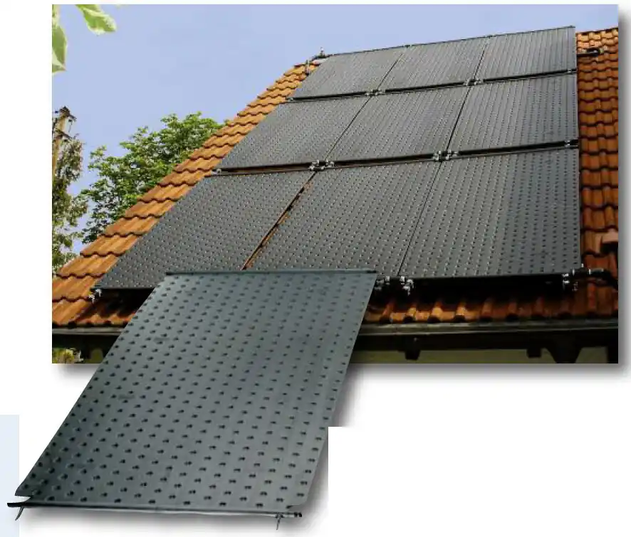 Mega-Angebot Roth Premium Solaranlagen Set A 4 Absorber 15 m² Poolfläche