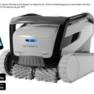 Wochenendangebot Maytronics Dolphin Reinigungsroboter M600 App gesteuerter Poolroboter