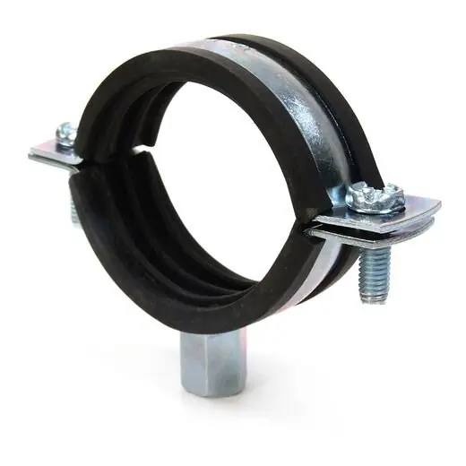 Wochenendangebot Verzinkte Rohrschelle d 108 - 112 mm Schraubrohrschelle