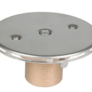 Ausverkauf Allfit Bodendüse mengenregulierbar und verschließbar G 1 1/2" Blende aus PVC weiß