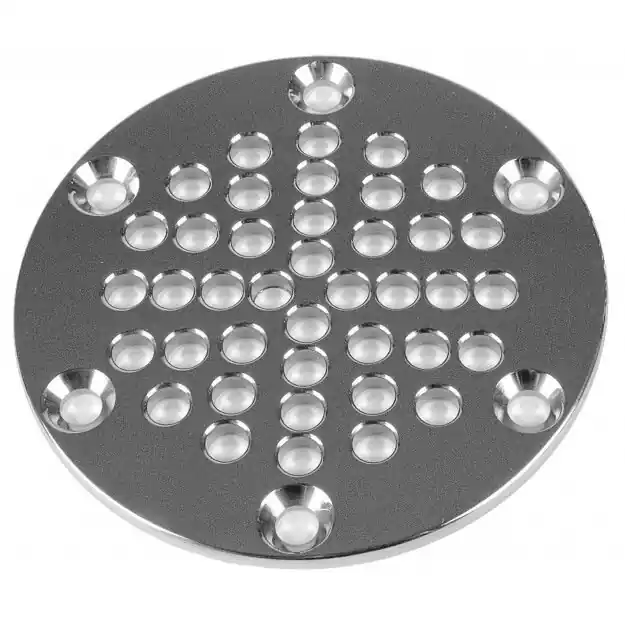 Allfit Rost V4A für Rinnensteinfitting d 108 mm mit Schrauben Neu Im Sortiment