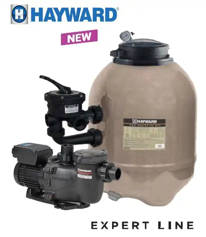 Hayward Expertline BTL Sandfilter SM14 MAX FLO Energiesparpumpe Side Mount Ventil Wochenendangebot