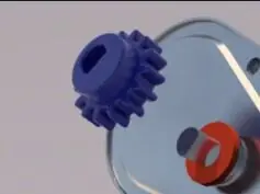 Speck Zahnrad blau für BADU Omnitronic Preisknaller