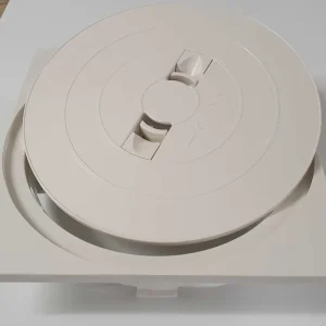 Neu Im Sortiment Astral Skimmerdeckel quadratisch Rahmen 247 mm x 247 mm Skimmer 17.5 Farbe sand / beige