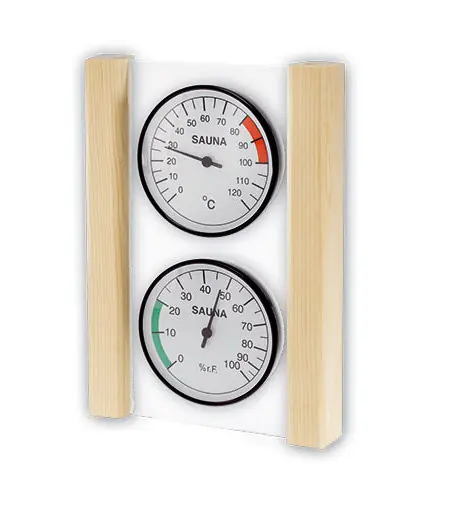 Direktkauf EOS Sauna-Thermometer und -Hygrometer Set Klimamessstation