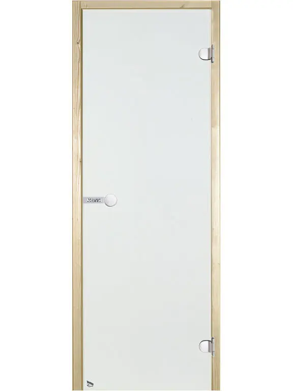 Online Kaufen Harvia Sauna Ganzglastür Klarglas Rahmen Espe Aspen 690 x 1890 mm