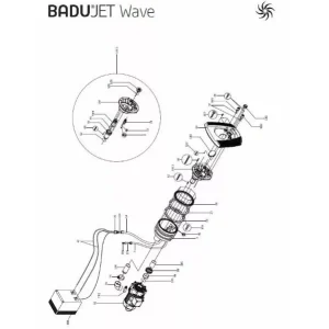 Expressversand Speck Pneumatik-Taster für Wave Gegenschwimmanlage