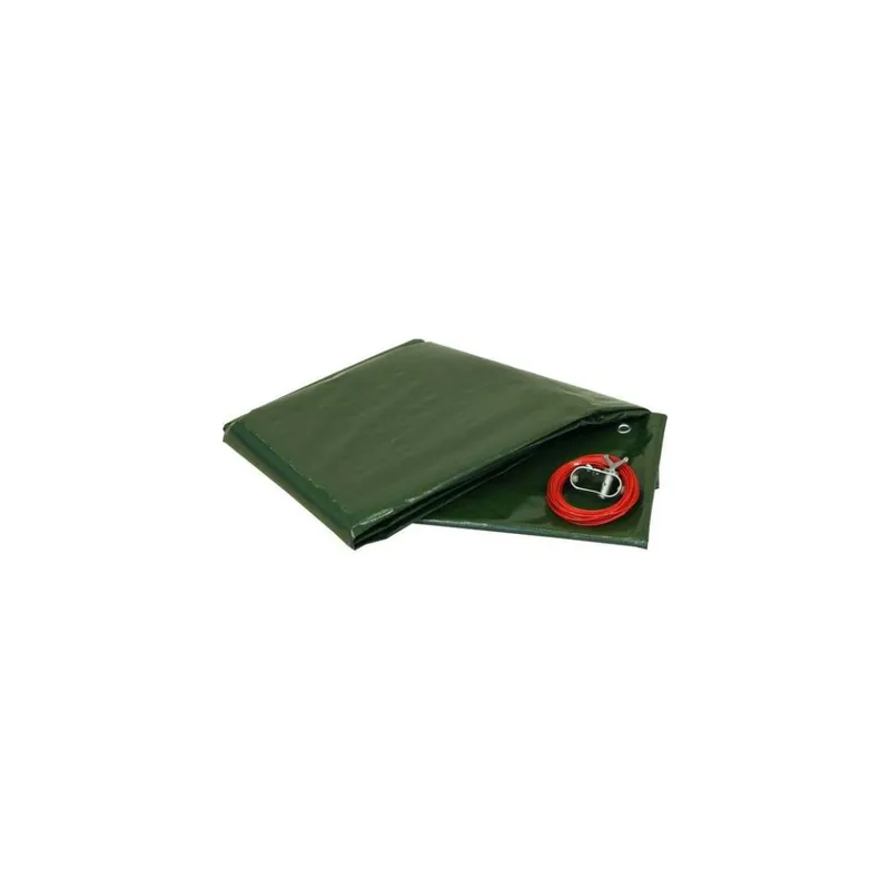PEB Winterabdeckplane 180 g/m² Rechteckiges Becken Ausverkauf