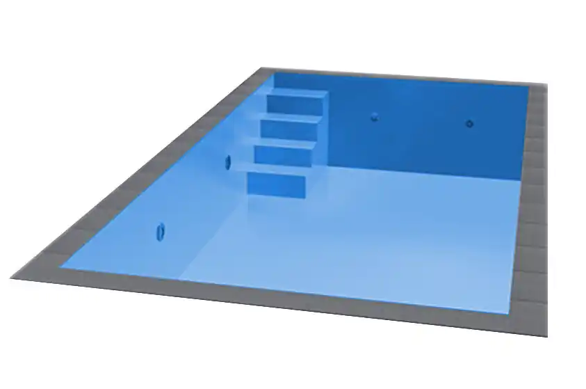 TrendStone Styroporpool Schwimmbecken Komplettpaket inkl. Pooltechnik 500 x 300 x 150 cm in verschiedenen Ausführungen Schneller Versand