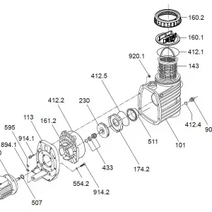 Angebot Speck O-Ring für Leitschaufeleinsatz Speck Bettar + BADU Top 412.5