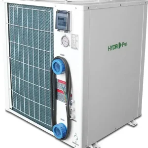 Bestpreis Leistungsstarke Poolwärmepumpe Hydro-Pro – 11,4A, Softstart, Stahl, 230V