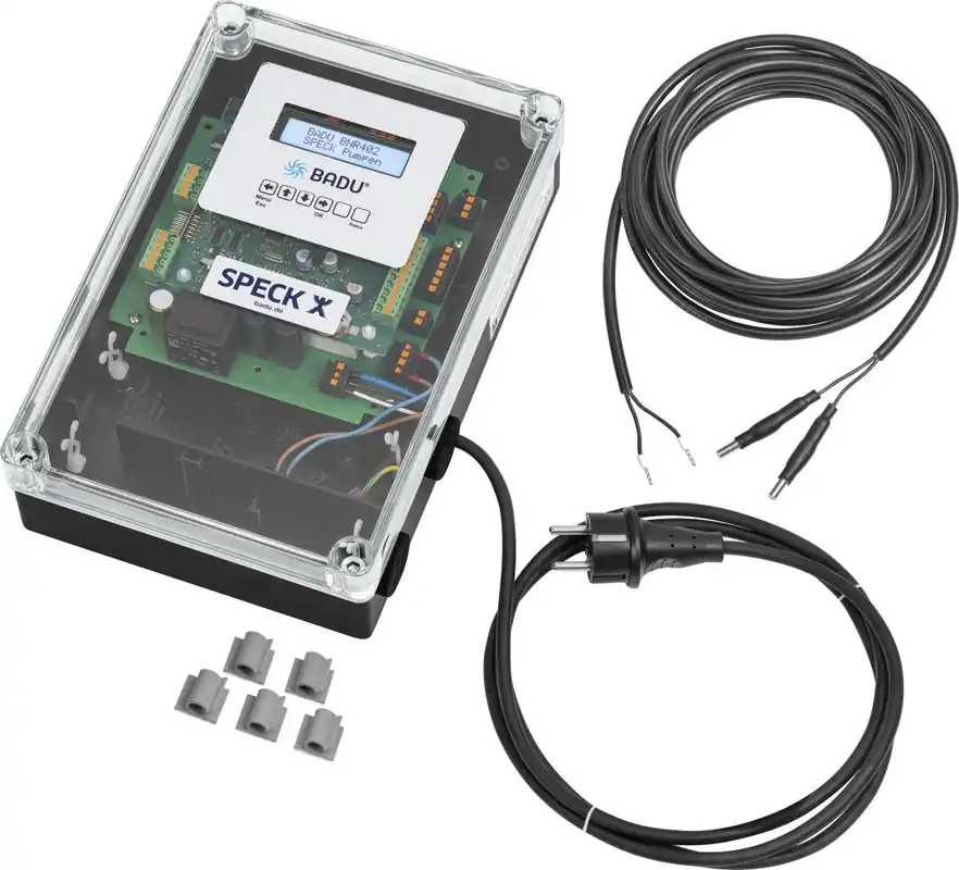 Abverkauf Speck Badu BNR 402 Wasserstandsregelung und Springbrunnensteuerung mit Magnetventil und Sensor Kabellänge 7,5 m