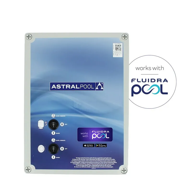 Astralpool Intelligente Poolsteuerung Command Connect Compact für Motorschutz 4,0-6,3 A und 200 VA Beleuchtung Schnäppchen