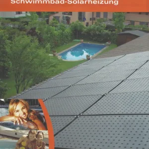 Preisknaller OKU Solarabsorber Anlage Komplettset bis 18m² Pooloberfläche