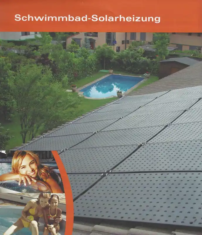 Preisknaller OKU Solarabsorber Anlage Komplettset bis 18m² Pooloberfläche