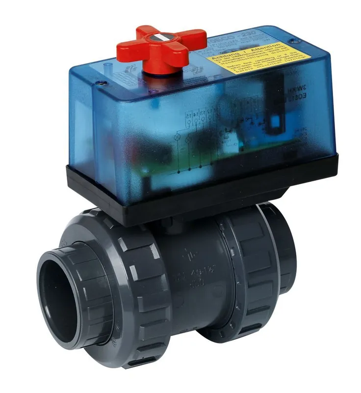 Zweiwegekugelhahn Solar PVC - 50mm Kracherpreis