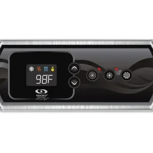 Zertifiziert Gecko IN.K330 Panel / Display - Pumpe 1, Licht, Blower, Temperatur hoch, Temperatur runter
