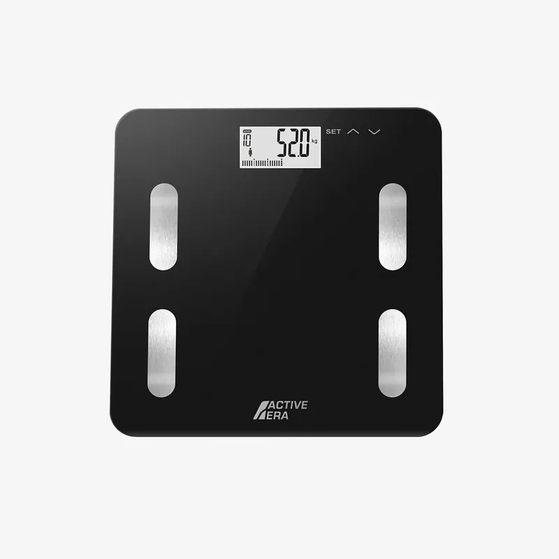 Digital Bathroom Scales - Black Markenware
