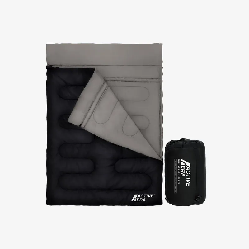Double Sleeping Bag - Extra Large Queen Size - 3 Seasons Echt