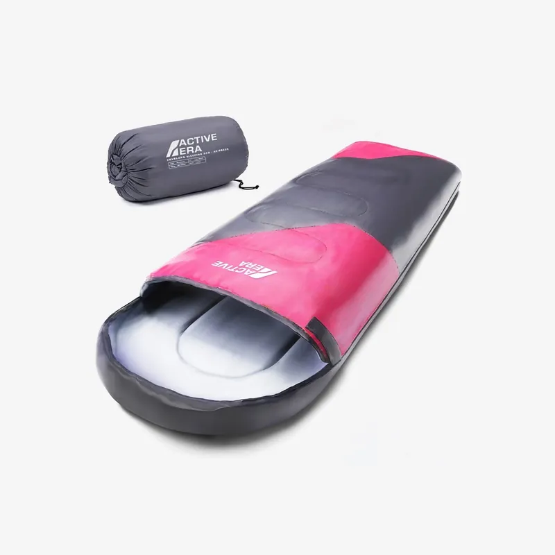 Premium Waterproof Lightweight Sleeping Bag - Pink - 3-4 Seasons Abverkauf