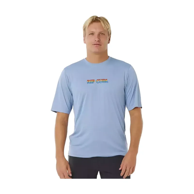 Beliebt UV-Shirt Rip Curl Icons of SURFLITE UPF50 Faded Denim