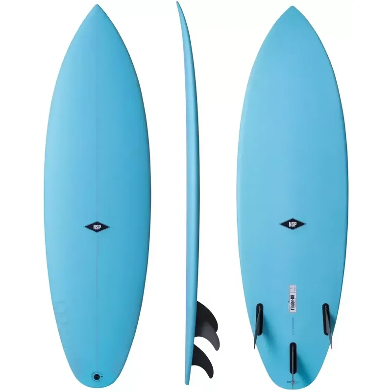 Geprüft Surfbrett NSP Tinder-D8 Protech 2 Sky Blue