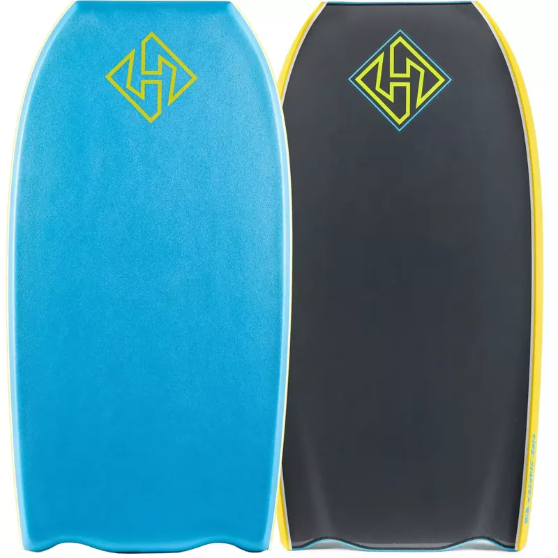 Bodyboard Hubboards Hubb Firestarter PE Bat Tail Aqua Blue/Dark Grey Mega-Angebot