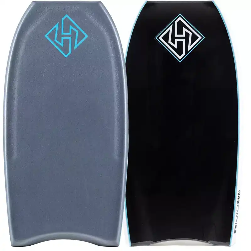 Bodyboard Hubboards Hubb Edition PP HD Grau/Schwarz Preis Gesenkt