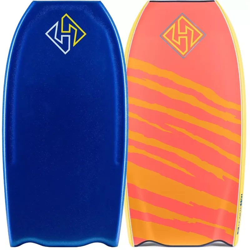 Schneller Versand Bodyboard Hubboards Hubb Edition PP HD Bat Tail Dunkelblau/Coralrot
