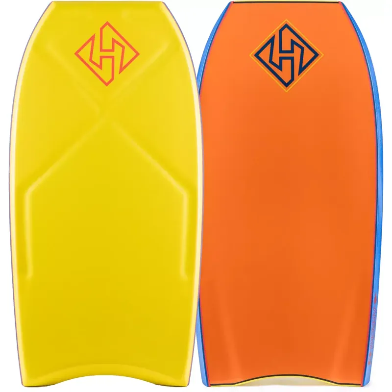 Bodyboard Hubboards Houston Arrow PE Gelb/Orange Sonderaktion