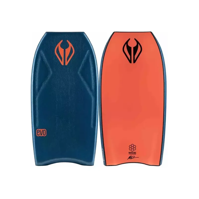 Preisknaller Bodyboard NMD Evolution PE Deep Sea Green/Coral Red