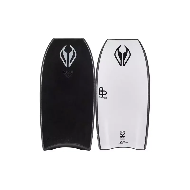 Top-Seller Bodyboard NMD Ben Player High Volume K15 PP Schwarz/Weiß