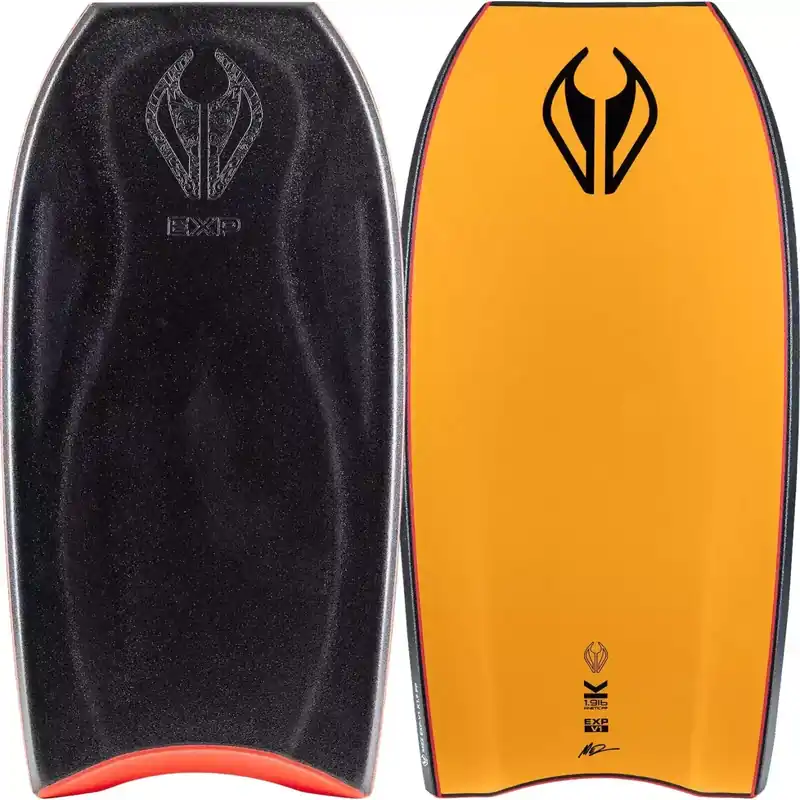 Bodyboard NMD Mez Experimental Single Concave Black/Tangerine Markenprodukt