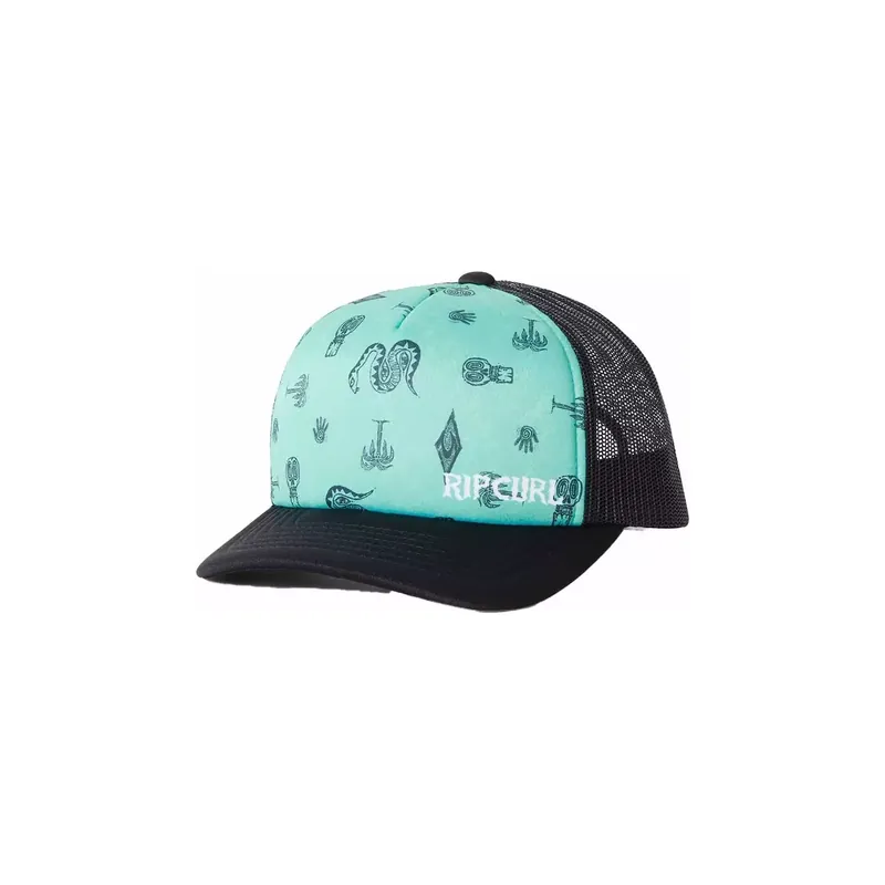 Mütze Rip Curl WEEKEND TRUCKER BOY WASHED AQUA Expressversand