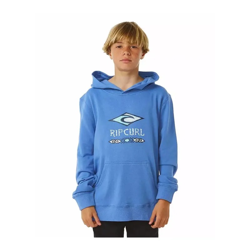 Versand Am Gleichen Tag Sweatshirt Rip Curl LOST ISLAND FLEECE BOY BLUE YONDER