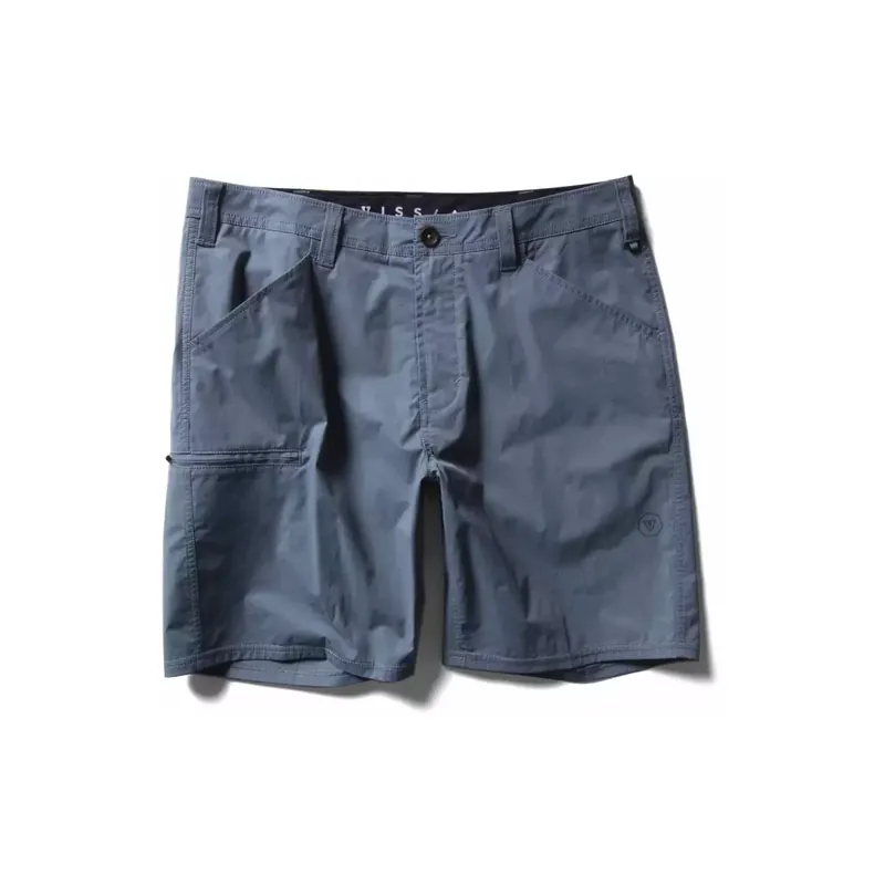 Ausverkauf Vissla Shorts Axis 18.5" Hybrid Blue slate