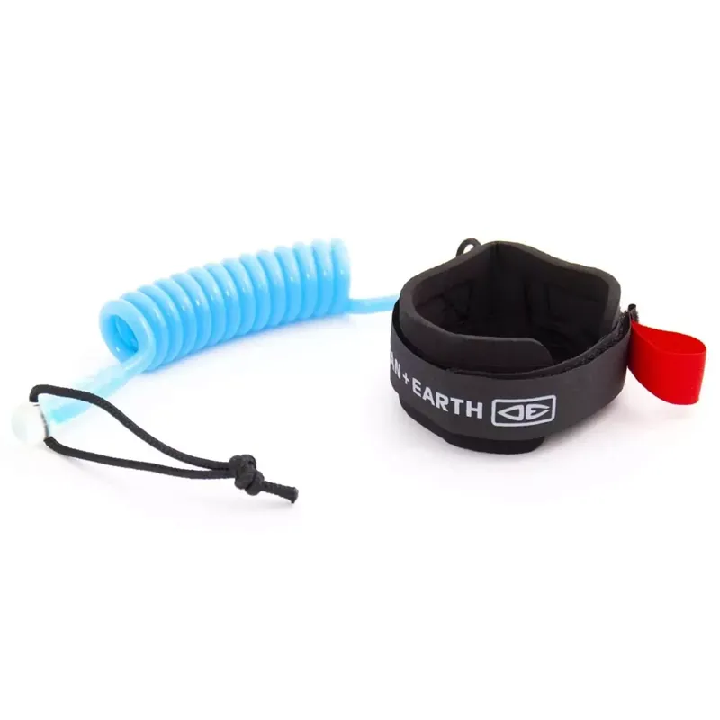 Schnäppchen Leash für bodyboard Ocean & Earth-wrist coil Blue
