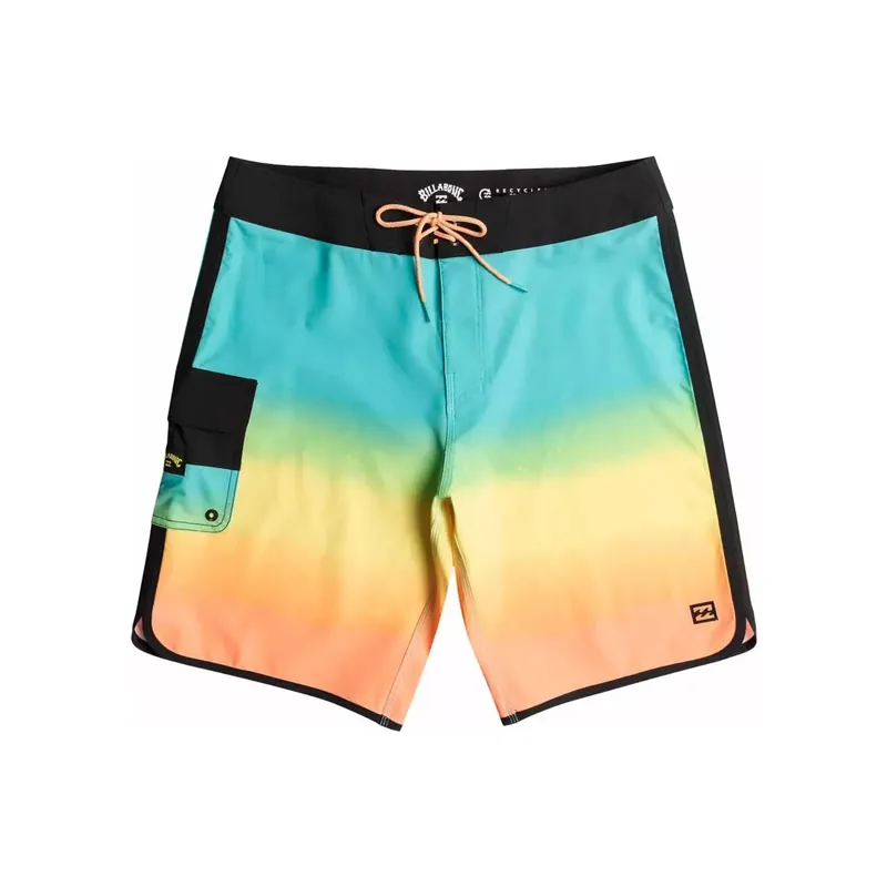 Zertifiziert Badehose Billabong Fade Pro Papaya