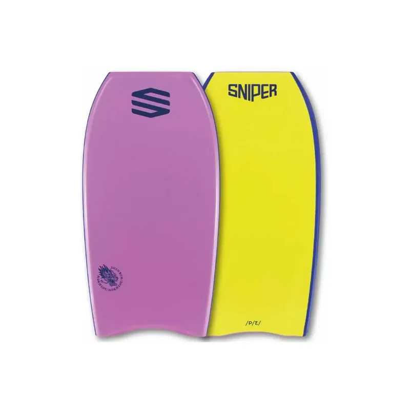 Solange Der Vorrat Reicht Bodyboard Sniper Shenron PE Pink/Yellow