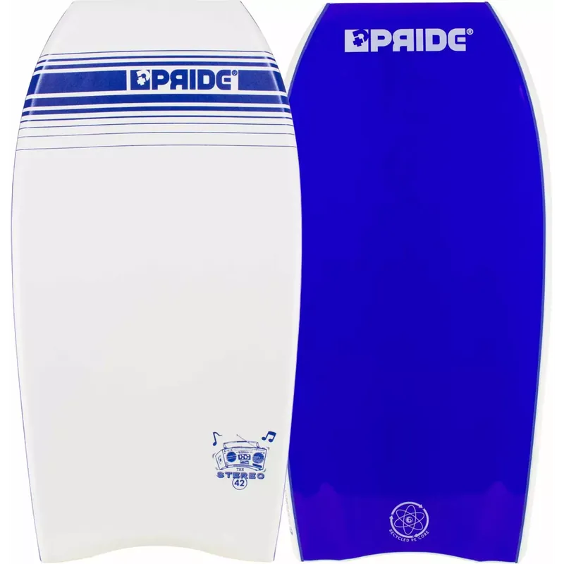 Online Kaufen Bodyboard Pride Stereo PE HD White/Electric Blue