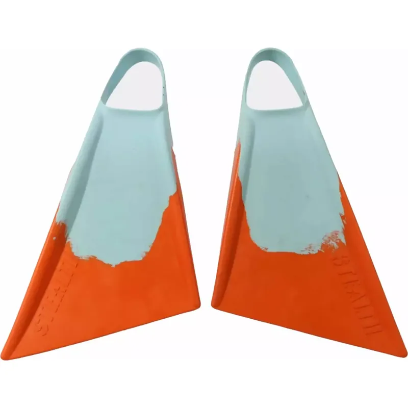 Flossen bodyboard Stealth S2 Super Soft Ice Blue/Papaya Expressversand
