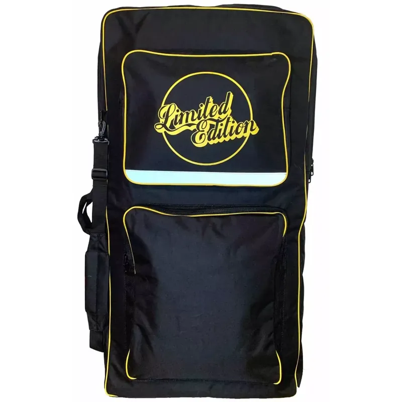 Finale Aktion Boardbag Limited Edition Pro Bodyboard Cover Black/Yellow
