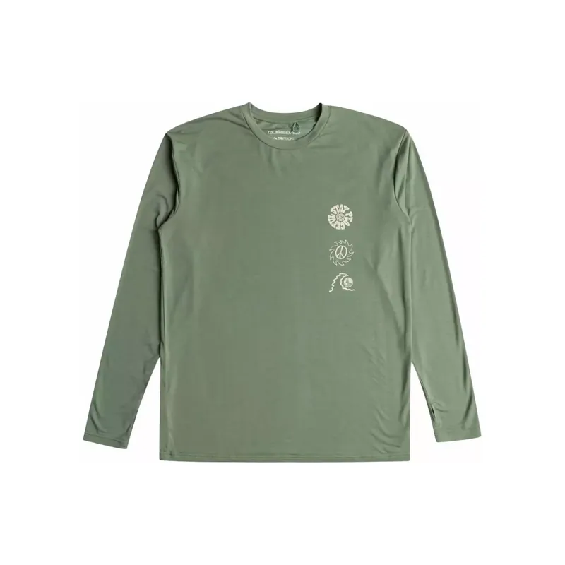 Solange Der Vorrat Reicht Coastal Run sea spray T-Shirt quiksilver