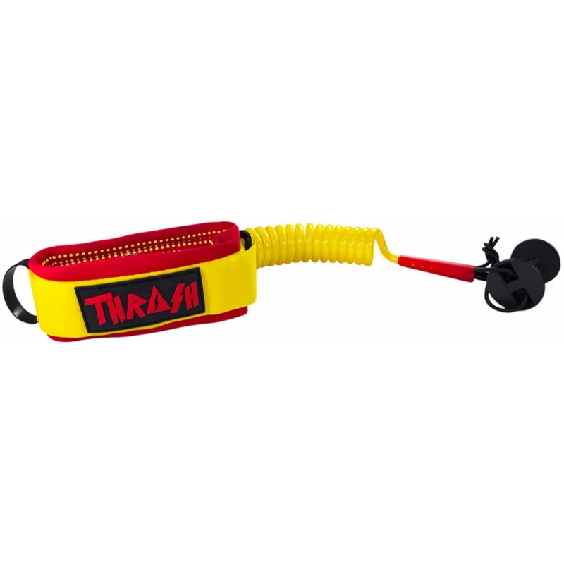 Kracherpreis Leash für bodyboard Thrash-Bizeps Point Yellow/Red